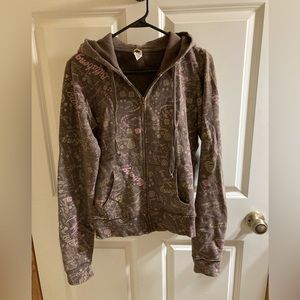 Billabong zip hoodie size L
